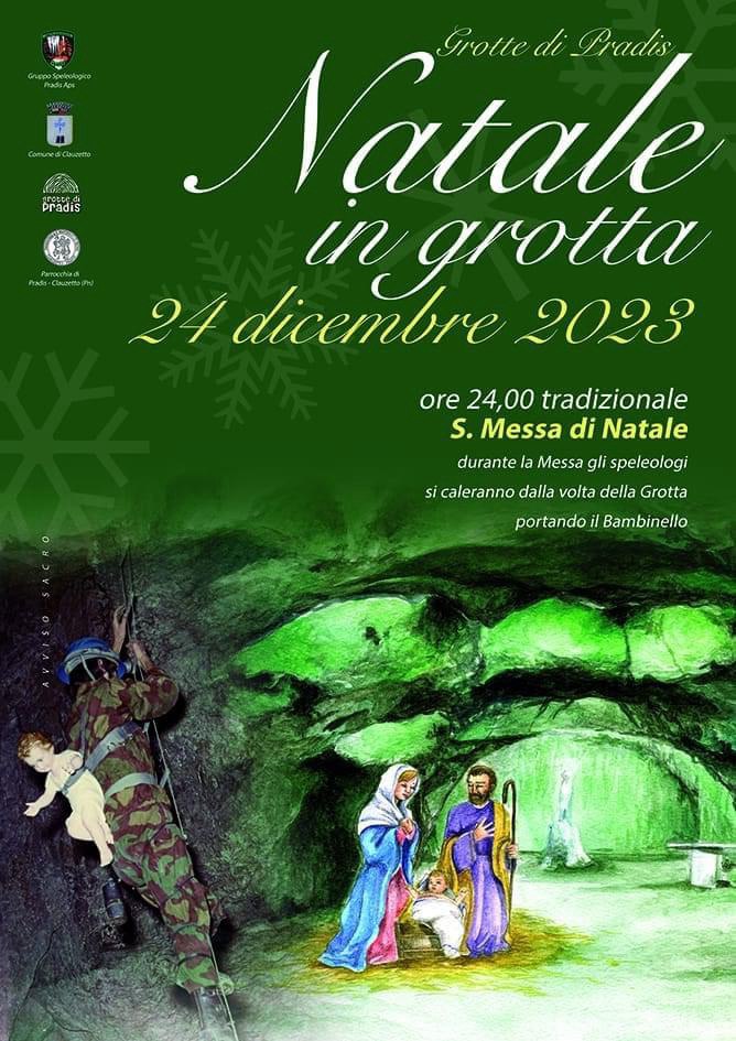 Natale in Grotta 2023 - Grotte di Pradis