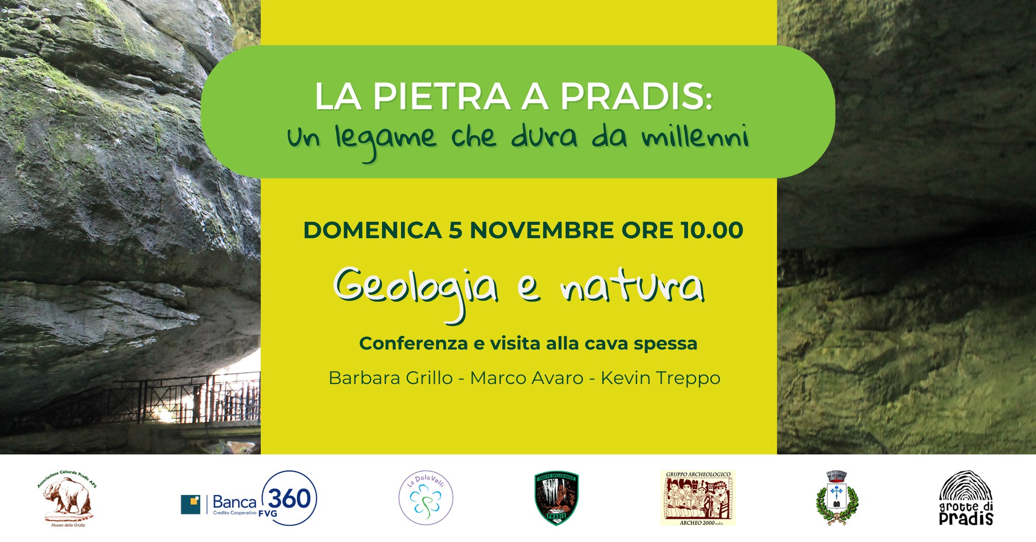Evento Geologia e Natura - Grotte di Pradis